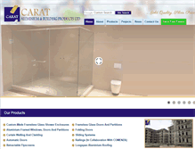 Tablet Screenshot of carataluminium.com